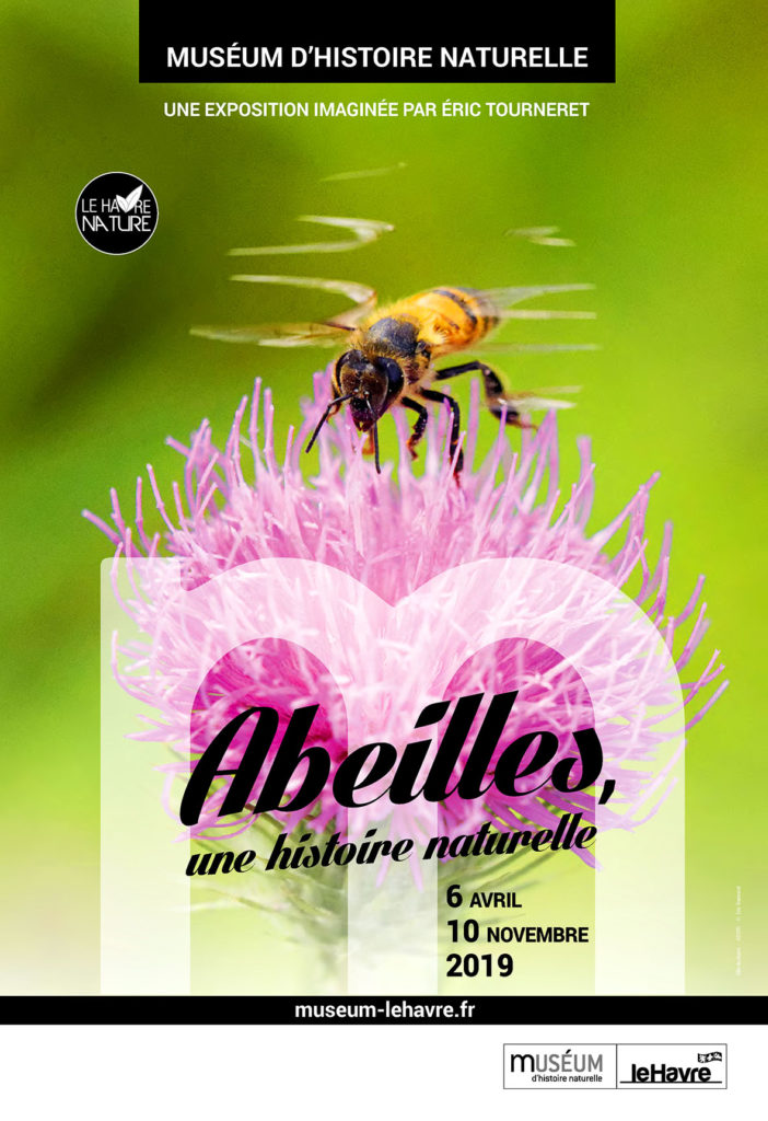 Affiche de l'exposition abeille au havre 